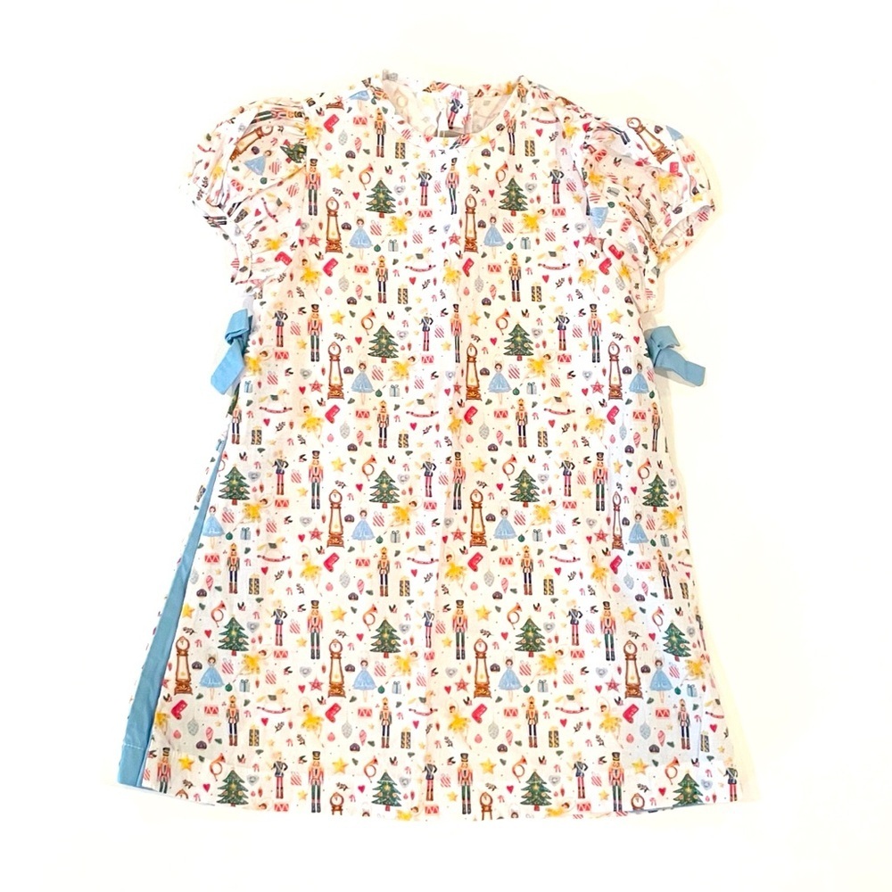James & Lottie 2T Nutcracker Print Dress